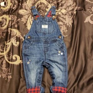 Baby girl's overalls
